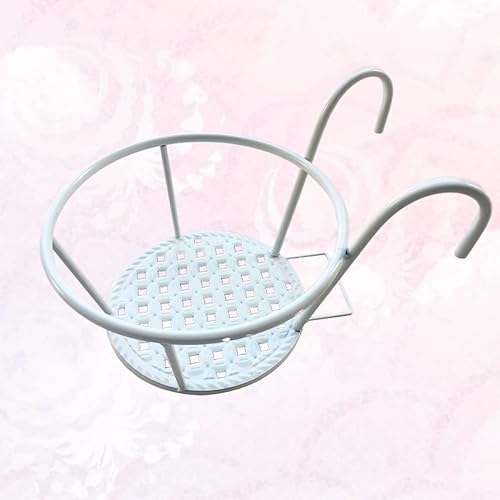 Miniatura 6 de 2 cestas colgantes para plantas, barandilla de pared, maceta al aire libre, soporte para macetas colgantes de interior, soporte para macetas,