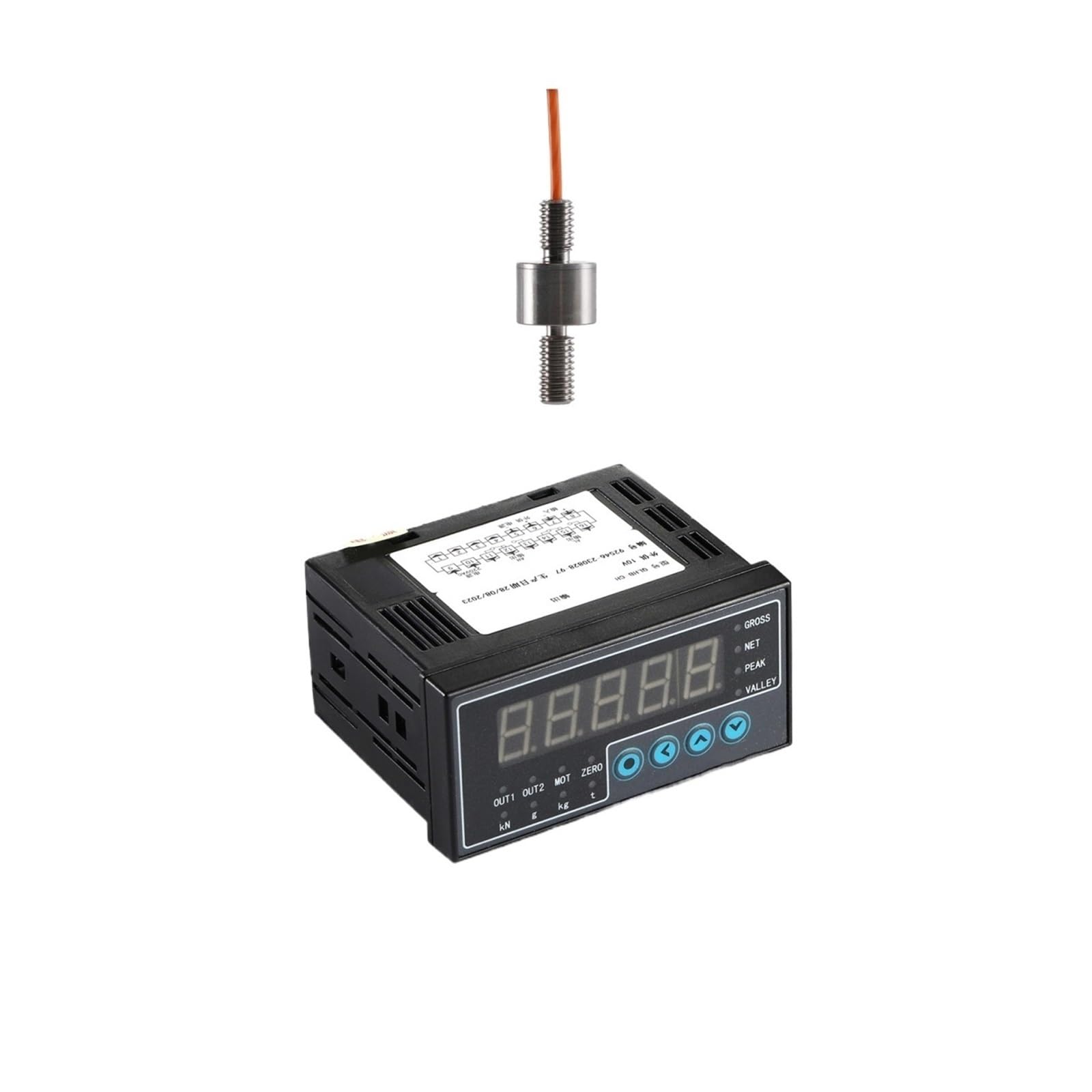 MXXDMOPD Indicator Display+Small Size Pressure Weighing Screw Tension Sensor 10kg 20kg 30kg 50kg 100kg 200kg(200KG)