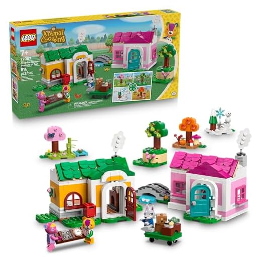 Animal Crossing LEGO Building Toy Set