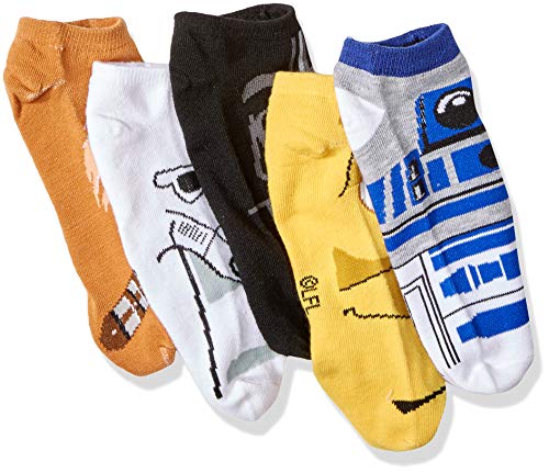 STAR WARS Character Face Ankle Socks 5-Pack #TOP15