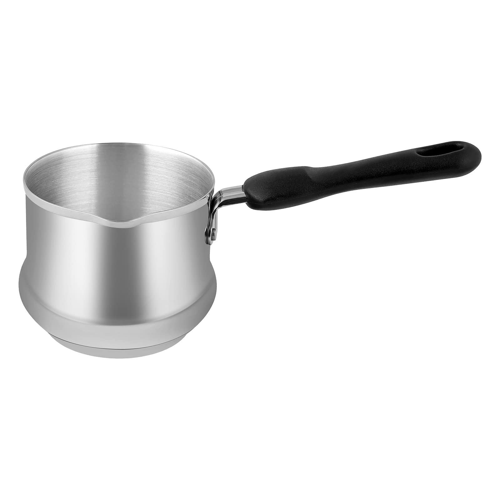 Infinity Stainless Steel Coffee Pot 0.625 Quart/10cm | Silver - PR77393