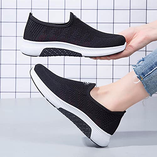 Men Sports Shoes Relaxed Fit Boat Shoe Womens Steel Toe Cap Trainers Lightweight Comfortable Work Footwear Industrial Protective Sneaker Flat Wear-Resistant Outdoor Walking Espadrilles Black