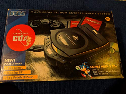 Sega Genesis Cdx Multimedia Cd-Rom Entertainment System #TOP7