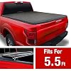 MaxMate Soft Quad-fold Truck Bed Tonneau Cover Compatible with 2015-2020 Ford F-150 | 5.5' (67) Bed | TCF484041