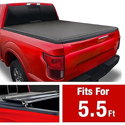 MaxMate Soft Quad-fold Truck Bed Tonneau Cover Compatible with 2015-2020 Ford F-150 | 5.5' (67) Bed | TCF484041