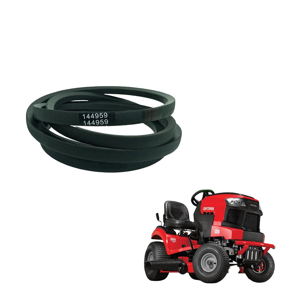 Replaces 532197242 Lawn Mower Deck Belt for Husqvarna YTH24V48 YTH24K48 YTH2348 YTA24V48 48 Inch 197242 Craftsman Poulan/Aramid Cord / 138.20 inches