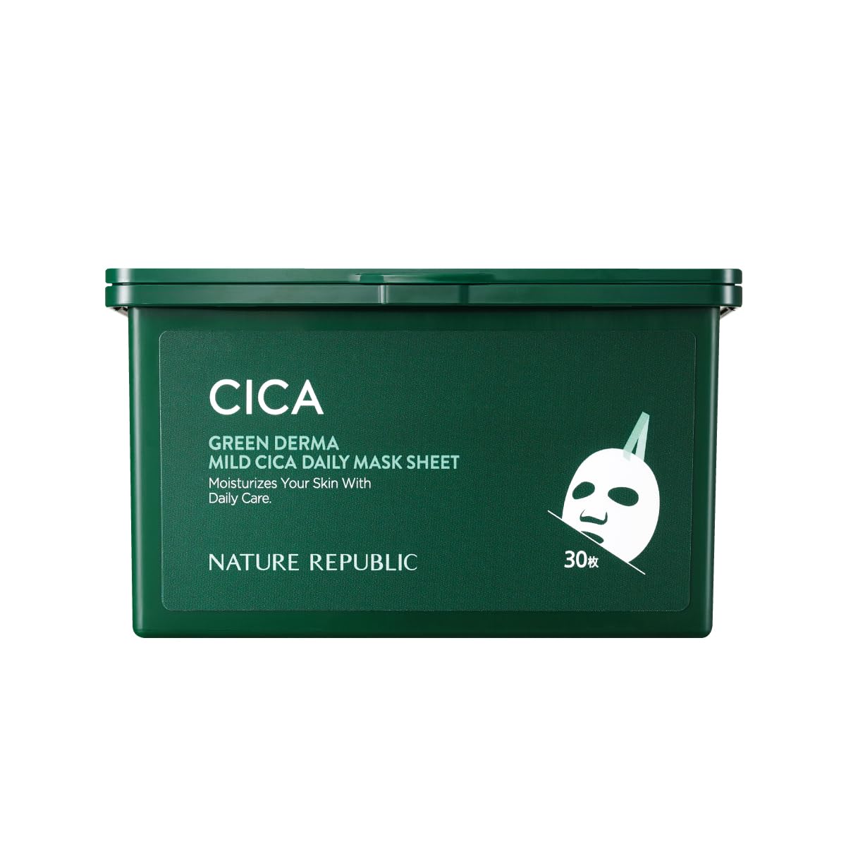 NATURE REPUBLIC グリーンダーマCICA デイリーシートマスク 30枚
