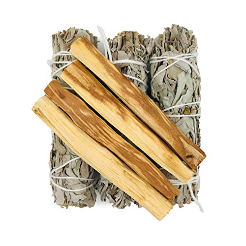 White Sage And Palo Santo Incense Set - Smudge Kit Refill For Altar Supplies, Meditation Tools, Home Fragrance, Smudging Ceremonies And Rituals Made By Alternative Imagination #TOP2