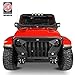Hooke Road Madmax Front Bumper & Windshield Visor Cowl Cover for 2018-2025 Jeep Wrangler JL & Gladiator JT 2/4 Doors (Exclduing JT Mojave & Wrangler 4xe)