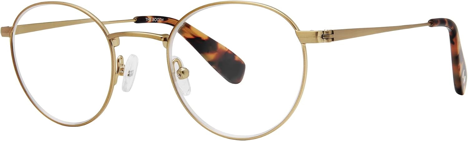 Scojo New York 'The Booth' Reading Glasses, Handmade Scratch Resistant Readers for Women and Men