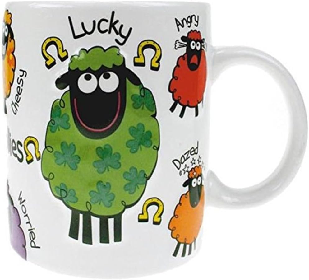 Dublin Gift Wacky Woollies Embossed Mug
