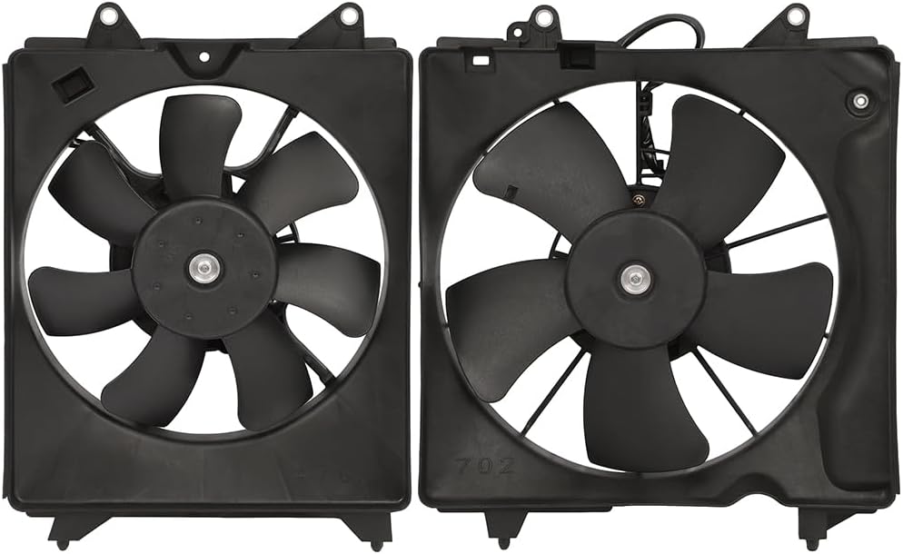 SCITOO 601540 Cooling Fan 3861550WH01 Cooling Fan Compatible with 2016-2018 for Honda for HR-V 1.8L