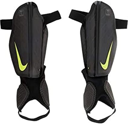 Nike SHINGUARD_Adult Unisex_NK PRTGA Flex GRD_SP0313-010-M, Black/Black/Volt
