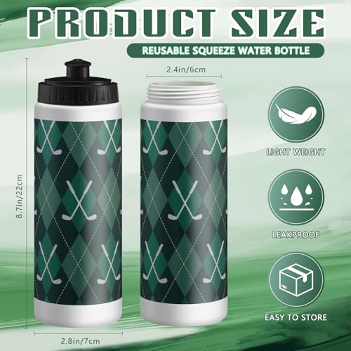 Skybooly 12-Pack 20 oz Squeeze Bottles
