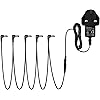 Pedal Power Supply Adapter DPA-1, Donner 9V DC 1A Tip Negative 5 Way Daisy Chain Cables for Effect Pedal Pedal Power Supply Adapter DPA-1, Donner 9V DC 1A Tip Negative 5 Way Daisy Chain Cables for Effect Pedal