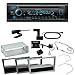 Produktbild Kenwood KDC-BT950DAB CD Bluetooth Digitalradio USB MP3 AUX Autoradio Einbauset kompatibel mit Opel Signum Corsa C Tigra Twintop