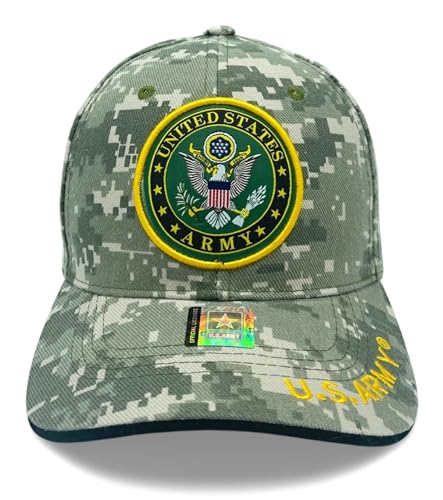 Image of US Army Veteran Hat for Men - Officially Licensed Military Baseball Cap, for Veterans