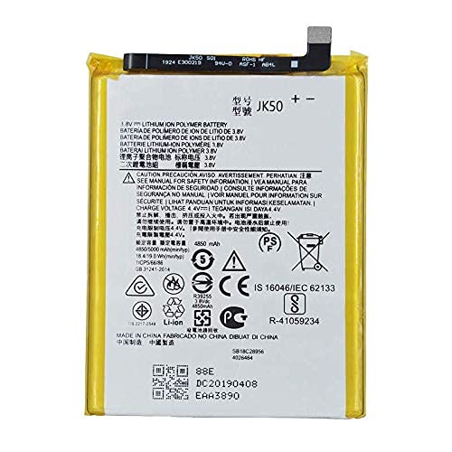 Minito Compatible Mobile Battery for Motorola Moto G7 Power JK50 5000 mAh.