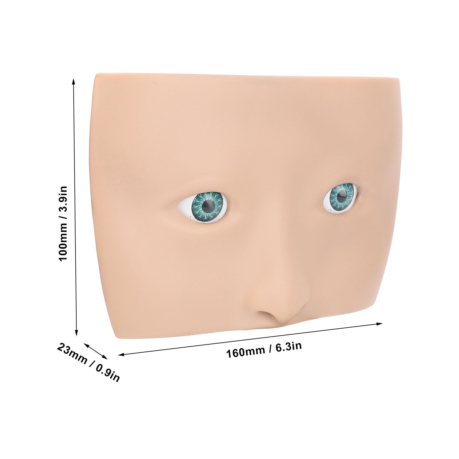 Planche de pratique de maquillage pour le visage, planche de pratique de maquillage pour les yeux, planche de pratique de maquillage pour les yeux, mannequin de maquillage