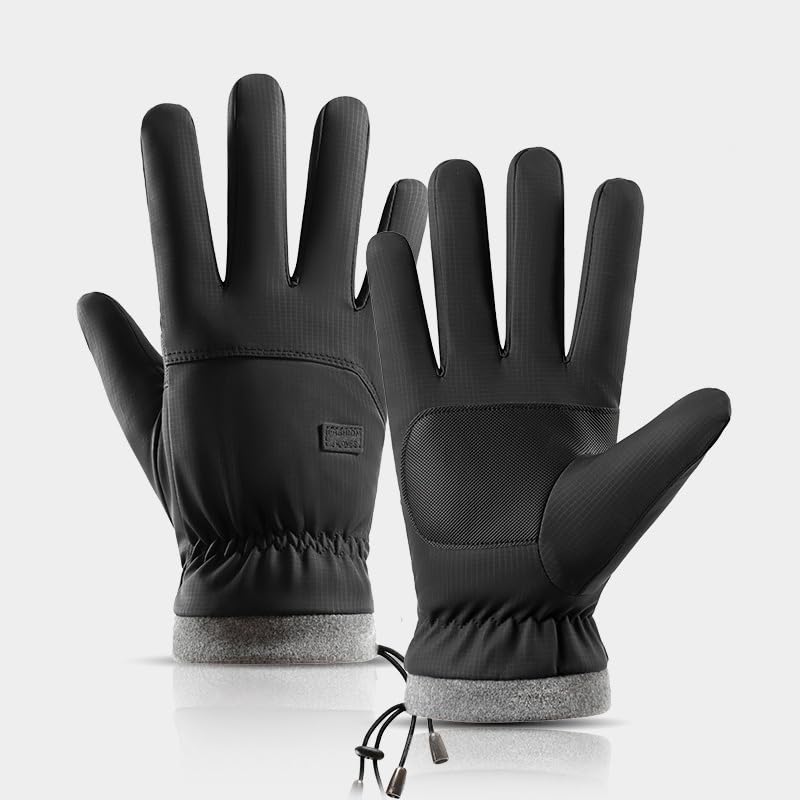 Image of Utaly Women and MenWinter Waterproof-Ski Snow Warm-Gloves - Waterproof Gloves for Cold Weather for Running Driving Cycling