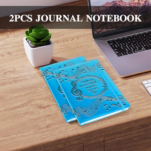 66% Off Music Notebook Set - 2 PCS Blank Sheet Manuscript Paper