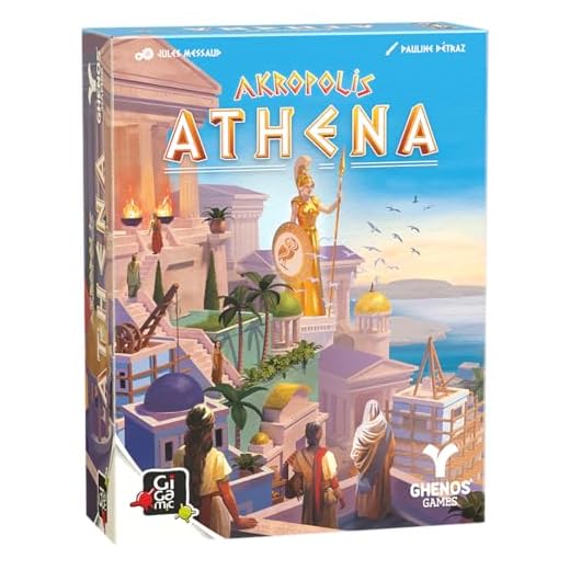 Akropolis Athena - Espansione - Cerca il favore di Atena - 1-4 Giocatori - 8+ Anni - Edizione Italiana