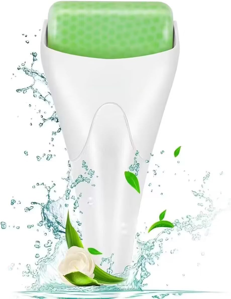 LATME Ice Roller for Face & Eye Mothers Day Gifts Idea Puffiness,Migraine,Pain Relief and Minor Injury,Skin Care Products (White)