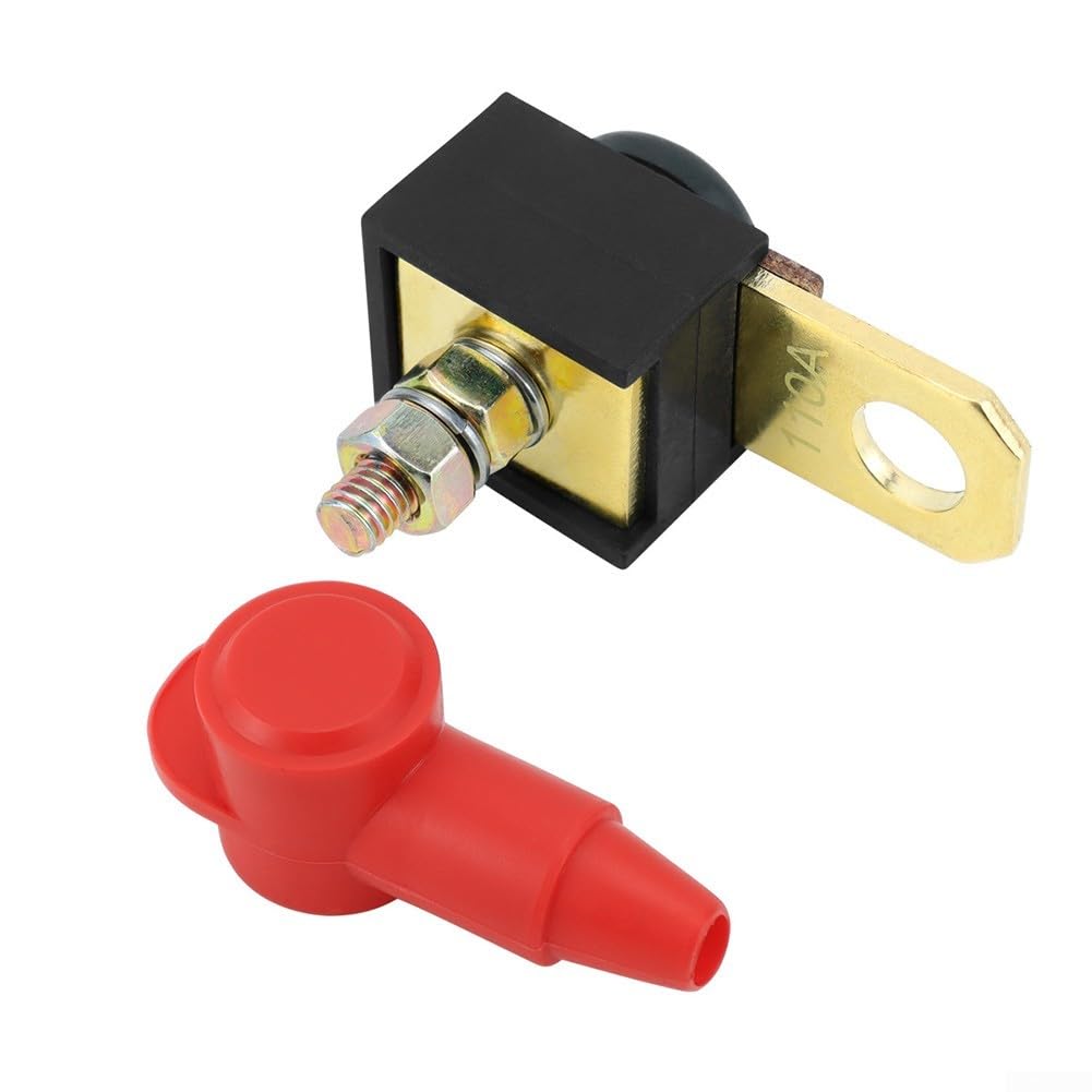 Fusibile di avviamento 55A/110A per MerCruiser 3.0L-7.4L, sostituisce OE 18-8220 9-15510, costruzione in lega di plastica e rame (2-110A)