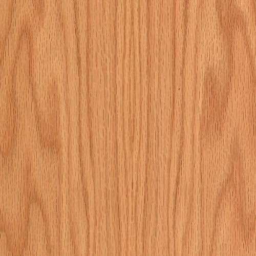 Wood-All Red Oak Wood Veneer Sheet, Plain Sliced/Flat Cut, 24x96, A" Grade, 10 mil Peel and Stick PSA Backer