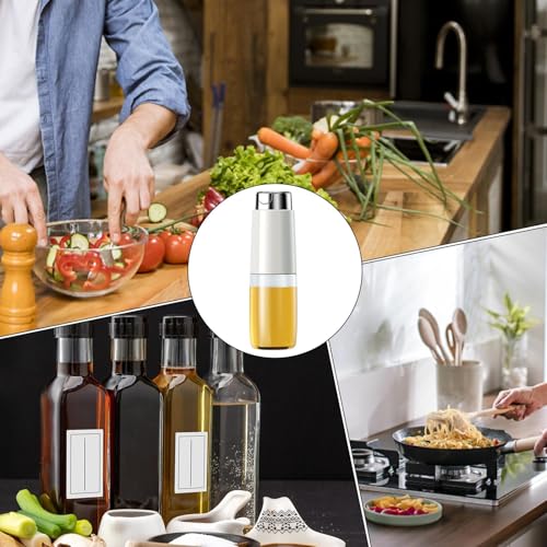 Botella de aceite Mimoqk de 500 ml para asar a la parrilla y uso exterior 6