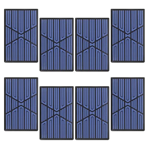 Plaque tapis de sol auto bleu haute résistance pour rénovation durable de moquette de voiture
