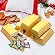 AEIOPRS 8 Stücke Gefälschte Goldbarren Süßigkeiten Boxen Piratenschatz Geschenkbox für Hochzeit Kindergeburtstag Party Gastgeschenk Süßigkeiten Schachtel Goldbarren Kindergeburtstag Hochzeit