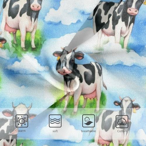 Joisal Girls Underwear Toddlers 2t Cotton Cute Panties Girl Fancy Kids Briefs Undies Cute Black White Cows3