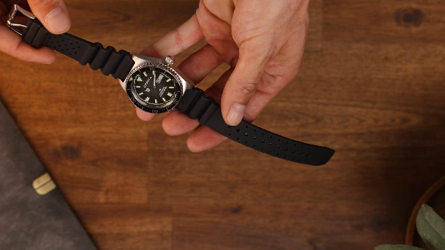 CITIZEN Herren Analog Automatik Uhr mit Polyurethan Armband