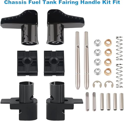 Miniatura 5 de Kit de mango de carenado de depósito de combustible compatible con Volvo VN VNL 2004-2017 Reemplazar 85125440,20727160,20745997,20727161