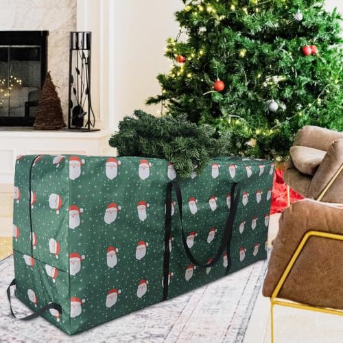 Bolsa de almacenamiento para árbol de Navidad caja de lona Oxford 210D impermeable con 4 asas 3