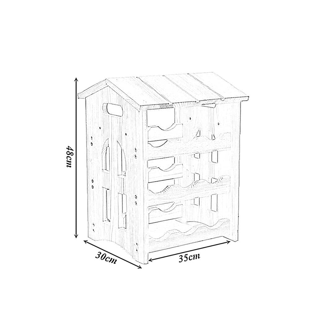 Scaffale da cucina in legno per fai da te, montaggio a pavimento, top 10, per cucina, nero naturale
