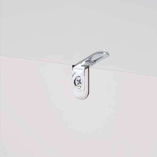 Miniatura 5 de RiverRidge Estantería infantil de 23 pulgadas con organizador de juguetes, color blanco con 2 contenedores grises