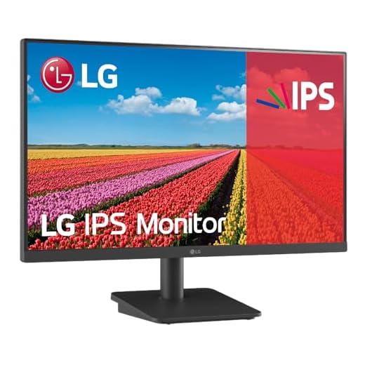 LG 24MS500-B - Monitor 24 Pulgadas, Pantalla IPS, 1920x1080, 16:9, 5 ms, 100 Hz, Black Stabilizer, Reader Mode, Flicker Safe, Negro