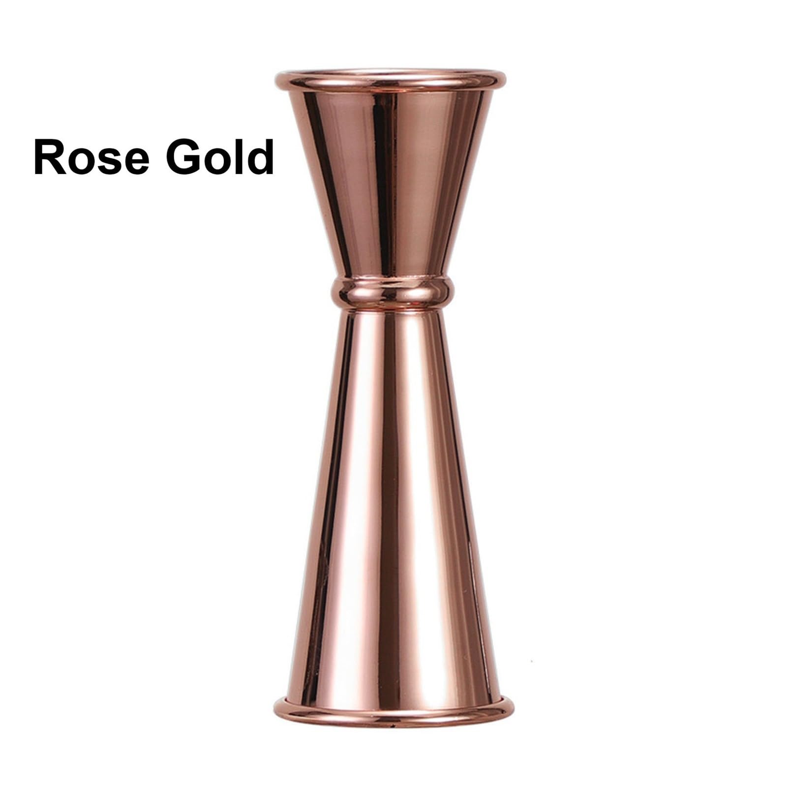 Vaso medidor de acero inoxidable de doble tiro, coctelera para bebidas alcohólicas, herramientas de cocina y bar (estilo b)