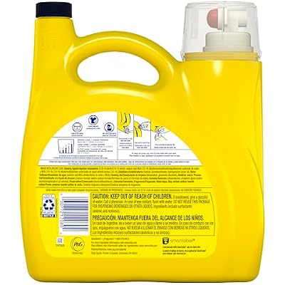 Tide Simply All-In-One Liquid Laundry Detergent, Berry Blossom Scent, 89 Loads, 117 fl oz