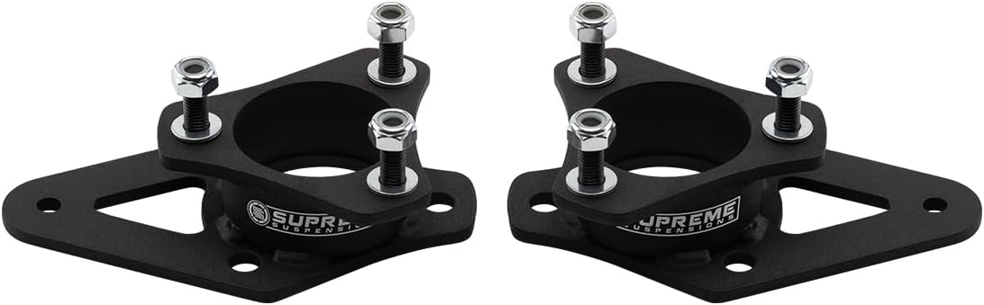 Supreme Suspensions - 3" Front Leveling Kit for 2005-2023 Nissan Frontier/Xterra/Suzuki Equator 2WD 4WD - High-Strength Steel Strut Spacers
