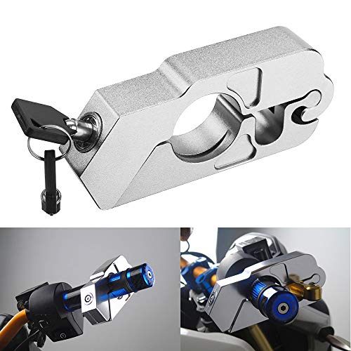 RuleaxAsi Trava do guiador da motocicleta Trava de freio Embreagem Trava de proteção de segurança de