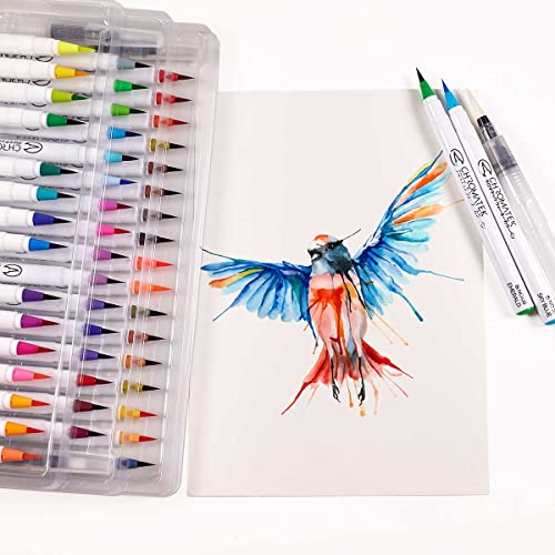 Chromatek CHROMA000252 54 Watercolor Pens Set thumb #5