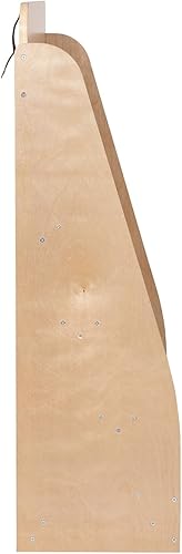 Miniatura 17 de Flash Furniture Hercules Series - Gabinete de almacenamiento de madera de 5 secciones para aula, gabinete de almacenamiento para aula escolar con 5