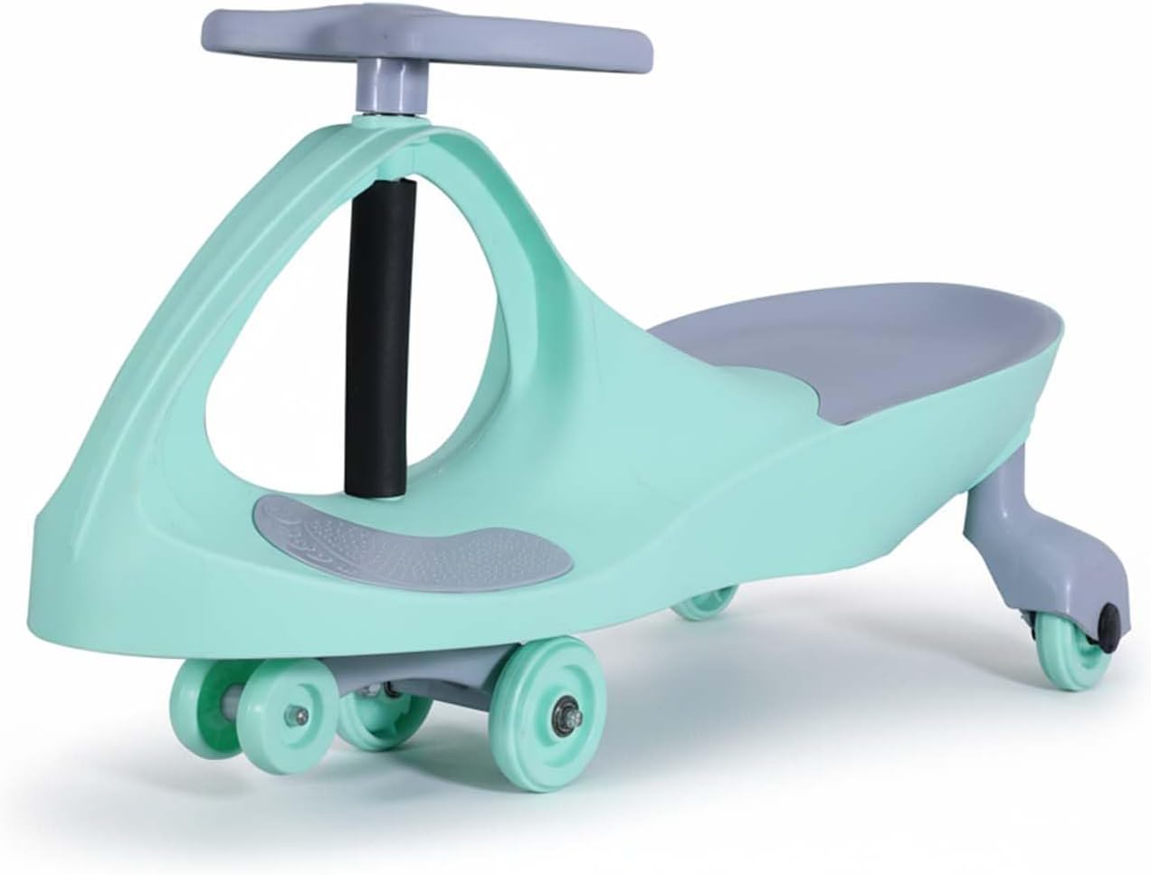 - Toyzone Super Premium Assembled Swing Car- Magic Car | Fully Assembled | Ride-on Baby Car | Swing Car | Comfortable Seat | Elegant Design | Twister Ride on | for Kids Age 2+ (Green)