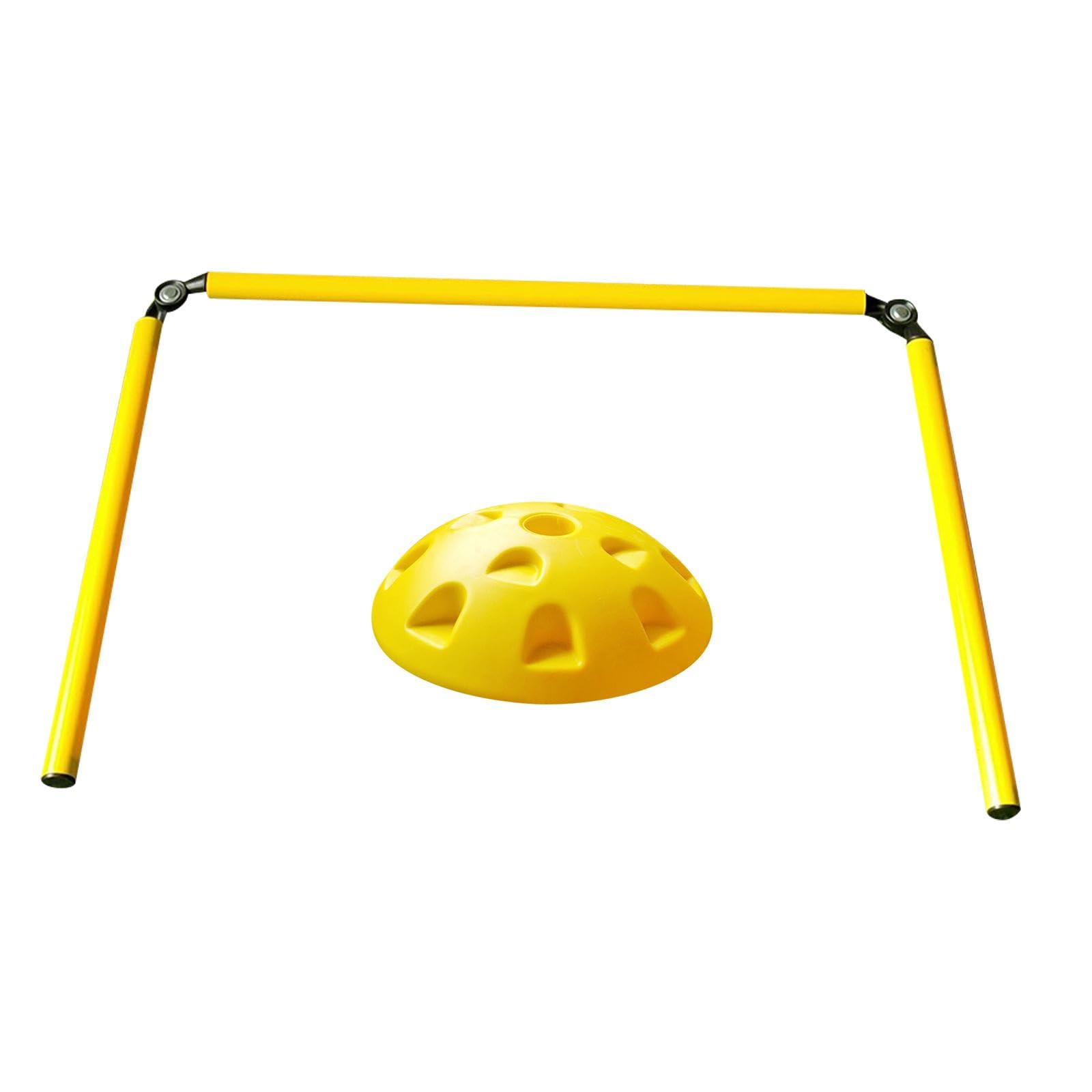 THE STYLE SUTRA® Football Agility Training Poles Soccer Agility Pole Set for Outdoor Activity 3 Section with Base | Sporting Goods | Team Sports | Soccer | Training Aids-image-21