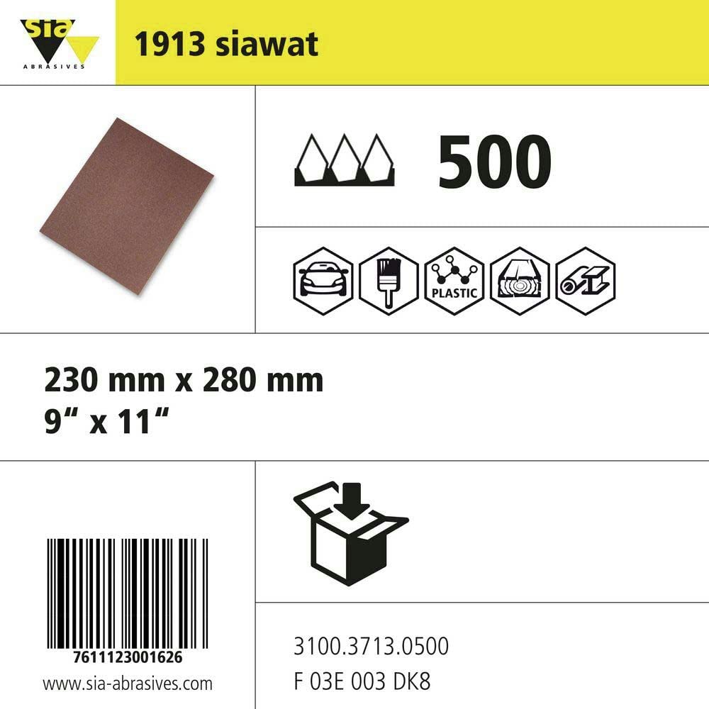 sia 3100.3713.0500 - Fogli di carta impermeabili Premium