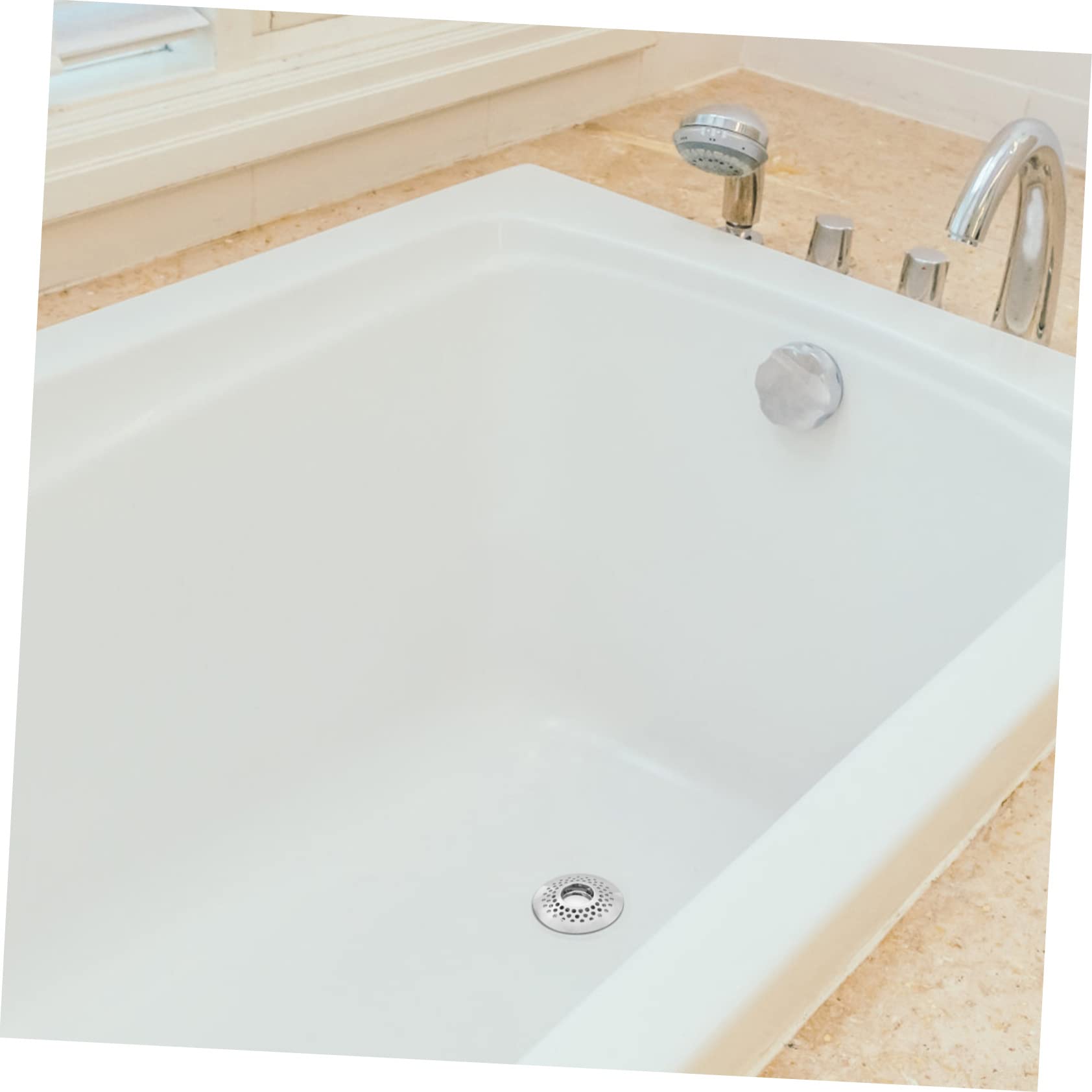 DOITOOL 2 Piezas Colador Poste del Gancho del Riel De La Ropa Tapón De Drenaje De La Bañera Tapones para Bañera Colector De Drenaje De Pelo De Cabello Candelabro Cobre Estilo Chino