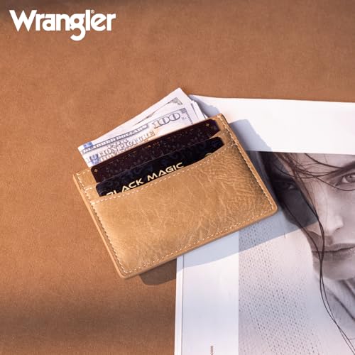 Image of Montana West X Wrangler Womens Wallet Small Credit Card Holder Minimalist Rfid Card Wallet for Ladies Female